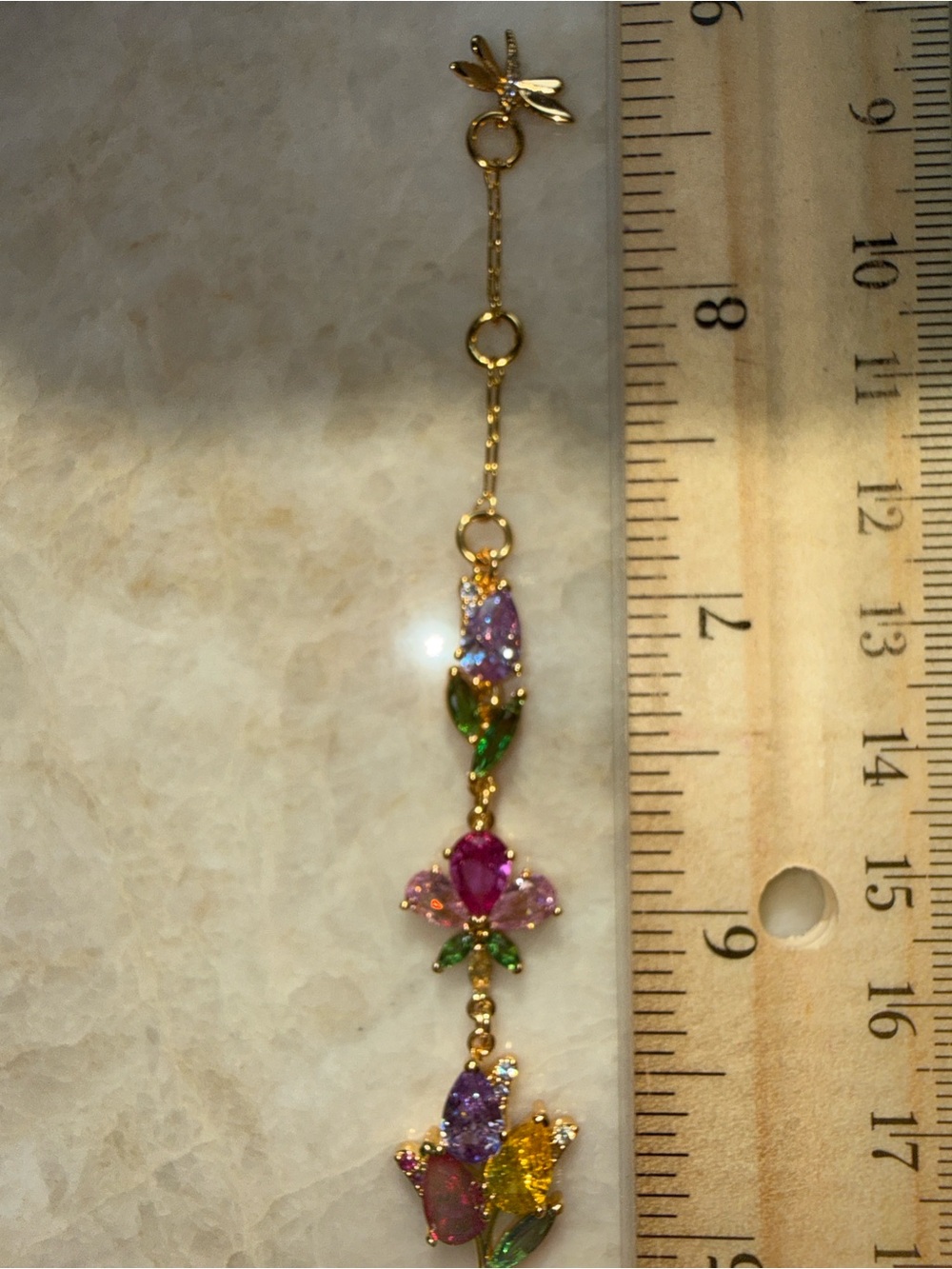Kate Spade Greenhouse Floral
Bracelet Gold Tone Multi - Picture 5 of 8
